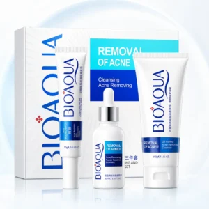Kit Anti Acne Bioaqua En Estuche Viajero