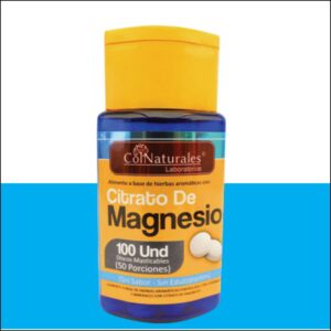 CITRATO DE MAGNESIO DISCOS MASTICABLES