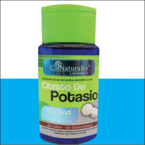 CITRATO DE POTASIO DISCOS MASTICABLES