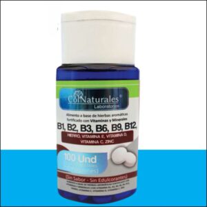 FORTIFICADO CON VITAMINAS Y MINERALES DISCOS MASTICABLES