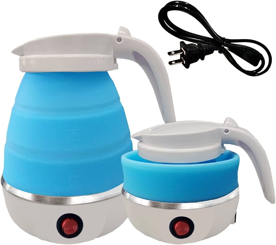 Calentador Eléctrico Plegable Portable Hervidor De Liquido - Imagen 2