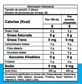 INOSITOL FORTIFICADO CON ACIDO FÓLICO DISCOS EFERVESCENTES - Imagen 2