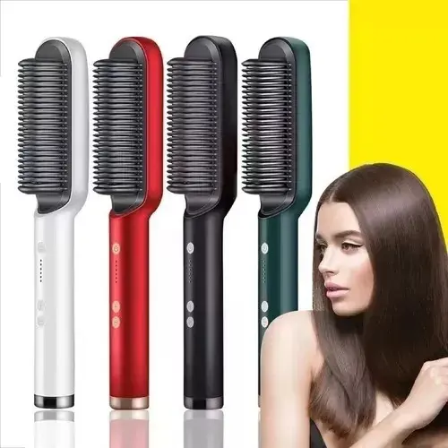 Cepillo Alisador Iónico Hair Straightener Cerámica Anti-Frizz 180°C - Imagen 2