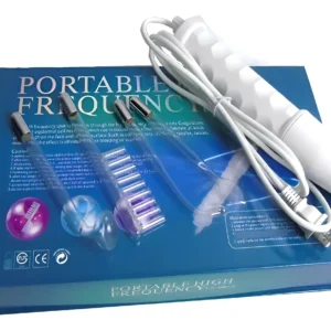 Alta Frecuencia Portátil 4 Electrodos – Antiacné, Antiarrugas y Rejuvenecimiento ✨