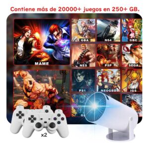 HY300MAX Proyector + Game – Entretenimiento sin límites