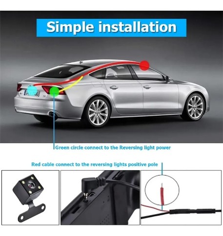 Camara De Espejo Para Automovil, Camara De Espejo Retrovisor - Imagen 4