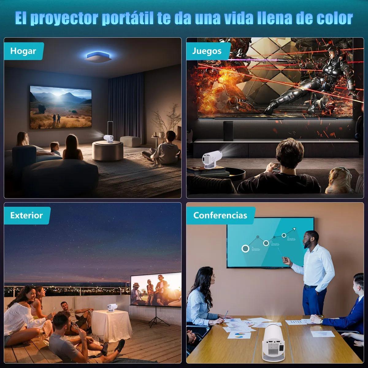 HY300MAX Proyector + Game – Entretenimiento sin límites - Imagen 3