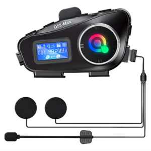 Intercomunicador Moto Q58 MAX Negro Bluetooth 5.3 IP65 25h Autonomía