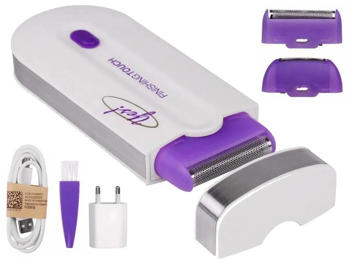 Depiladora con goma de borrar sedosa para depilación indolora, depiladora Facial de tacto perfecto para cualquier parte del cuerpo - Imagen 2