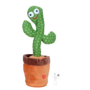 Recargable Cactus Bailarín Peluche Juguete Para Niños